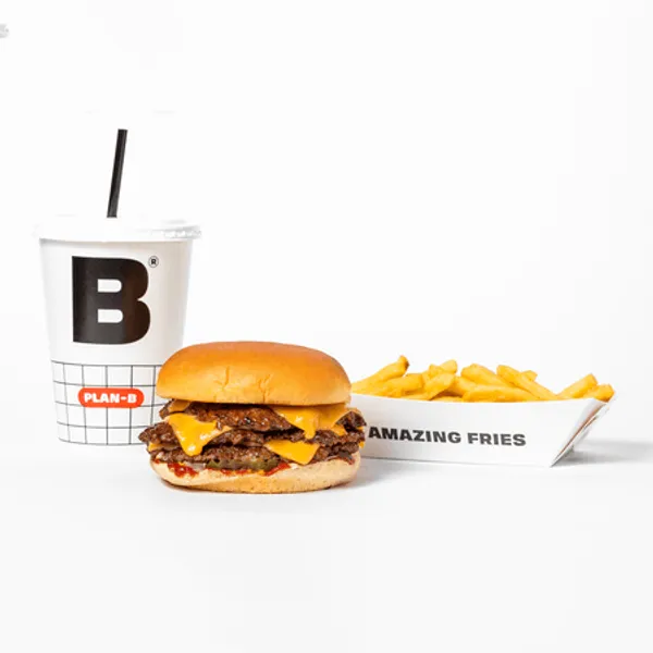 Plan B_Productos_Combo Cheeseburger Triple